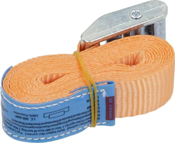 Upínací popruh typ 25, s přezkou Cam, nekonečný, 2 m