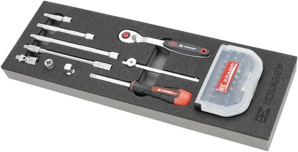 Ráčna a příslušenství 1/4", 41 ks