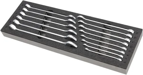 Sada očkoplochých klíčů, 14 ks