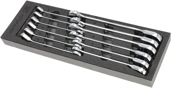 Kombinovaná sada ráčnových klíčů, 12 ks