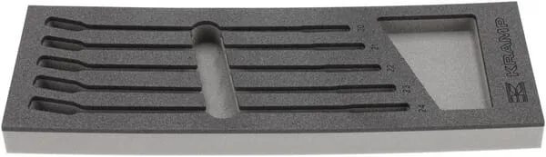 Pěnová vložka pro sadu 5 ks očkoplochých klíčů (20-24 mm)