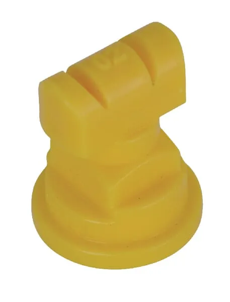 Tryska s dvojitým plochým postřikem TwinJet - barva: žlutá