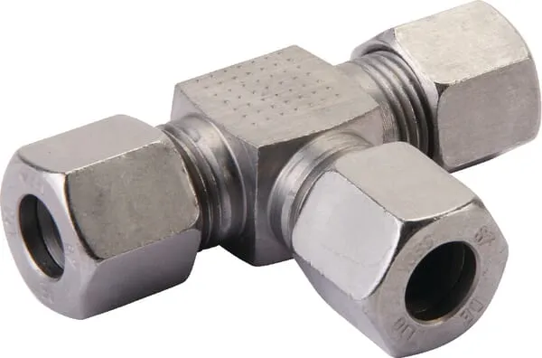 T-šroubení s řezným kroužkem, metrické x metrické x metrické