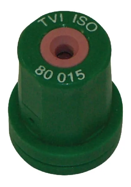 Injektorová tryska s vnitřním kuželem TVI 80° zelená keramická