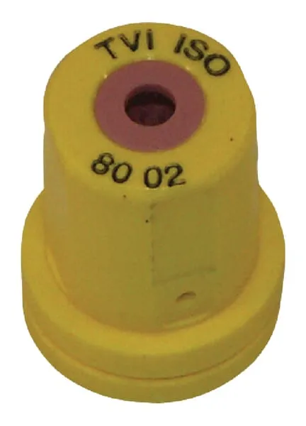 Injektorová tryska s vnitřním kuželem TVI 80° žlutá keramická