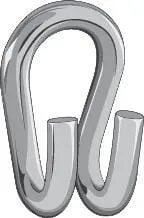 4,30mm U-háky (3,70mm řetězy)
