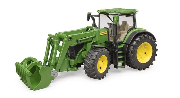 U03151 John Deere 7R s předním nakladačem