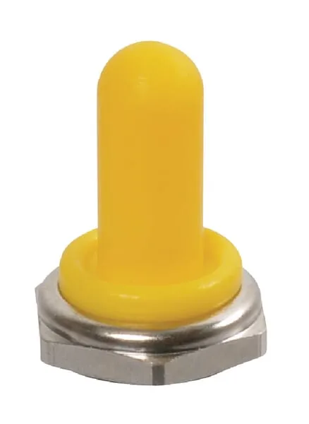 Krytka spínače, žlutá, 12 mm