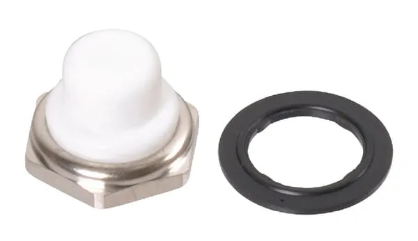 Krytka tlač.spínače,bílá 12mm