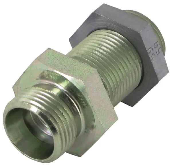 Přepážkové spojky, francouzské metrické šroubení s řezným kroužkem