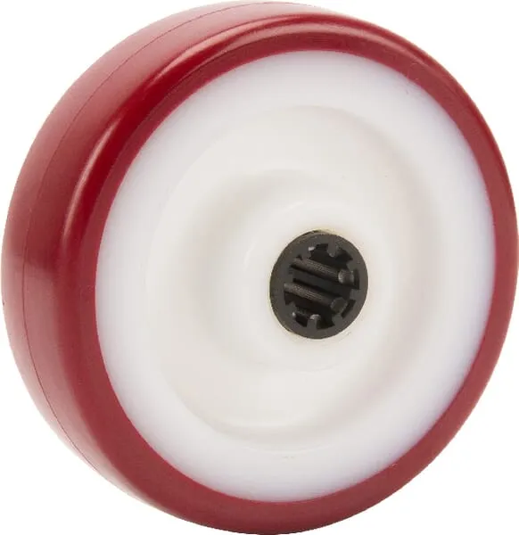 Samostatná kola s polyuretanovým běhounem, válečkové ložisko 100 – 500kg