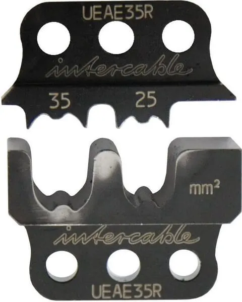 Crimping plier Insert for cable end sleeves 25-35mm²
