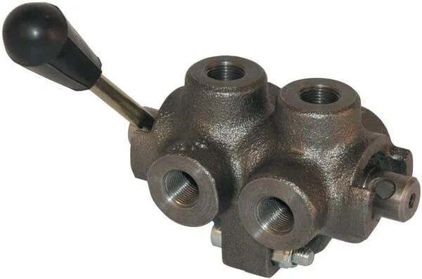 6-cestný kohout L-otvor 1/2 BSP