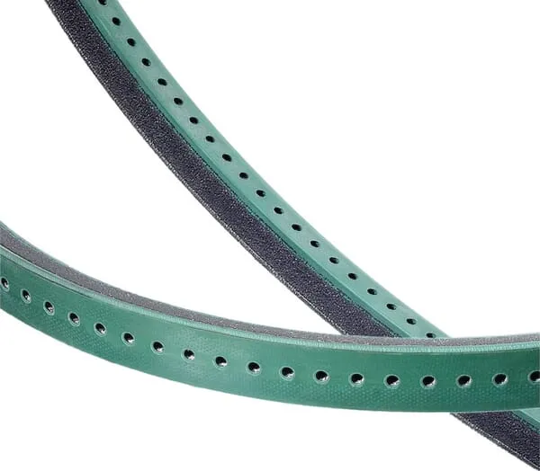 Děrované klínové řemeny s otevřeným koncem