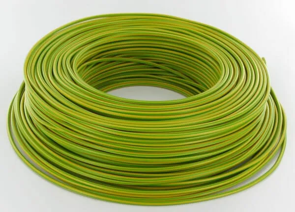 PVC kabel.žíla žl/zel. 2,5 mm²