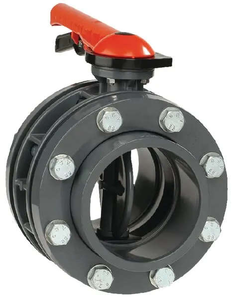 PVC-U uzavírací klapk