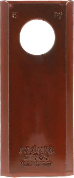 Nůž rotační sekačky rotace vlevo / vpravo 96 x 40 x 3 mm; otvor Ø 19 mm; vhodný pro Deutz Fahr / Fella / Claas / Krone / Kuhn / Niemeyer / Pöttinger / PZ; 25 ks/bal.