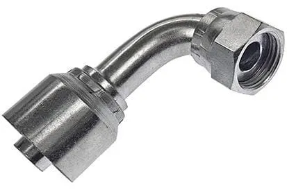 Koncovka 90° s převlečnou maticí, ORFS