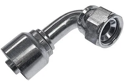 Koncovka 90° s převlečnou maticí, JIC