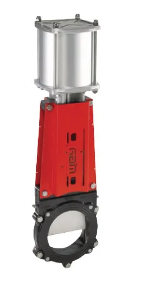 Originální WEY - deskové šoupátko VGC s pneumatickým ovládáním