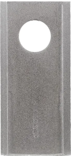 Nůž rotační sekačky rotace vlevo / vpravo 105 x 47 x 3 mm; otvor Ø 21 mm; vhodný pro PZ / Mentor; 25 ks/bal.