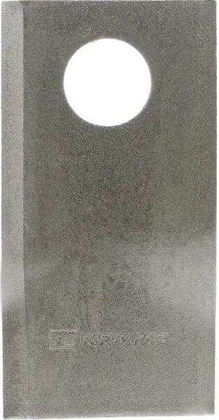 Nůž rotační sekačky rotace vlevo 93 x 48 x 3 mm; otvor Ø 19 mm; vhodný pro PZ; 25 ks/bal.