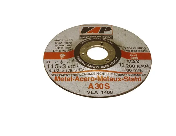 Vydutý řezný kotouč na kov (x25)