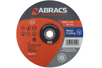 Plochý řezný kotouč na kov (x25)