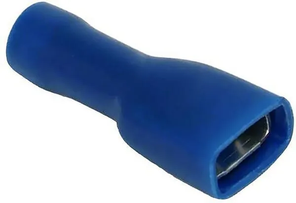 Svorkovnice zásuvka, modrá, 1,5-2,5mm² Ø6,4mm (50x) Vapormatic
