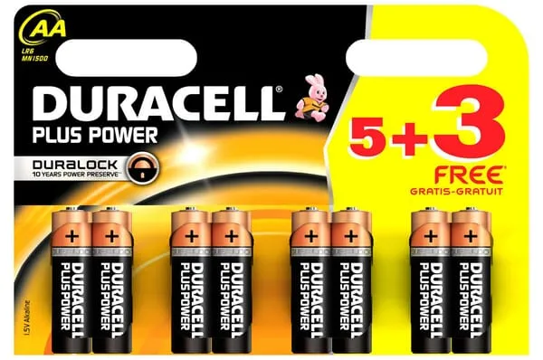 Baterie AA 1,5 V
