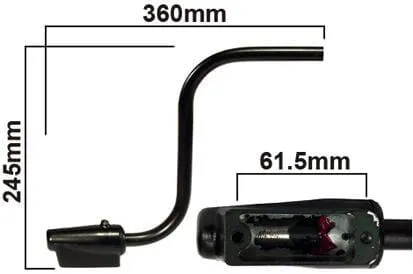Konzola kabinového zrcátka