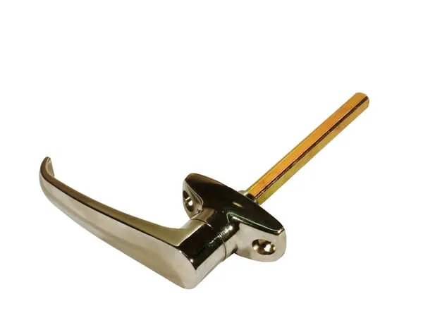 Vnější klika dveří neuzamykatelná