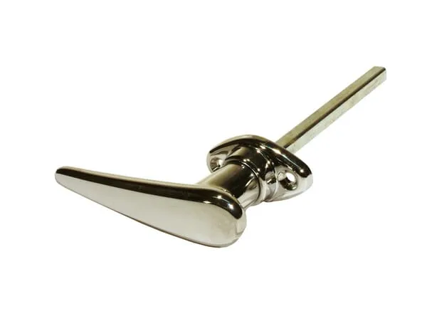 Vnější klika dveří neuzamykatelná