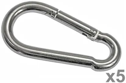 Karabiny, pozinkované