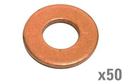 Měděná podložka (x50)