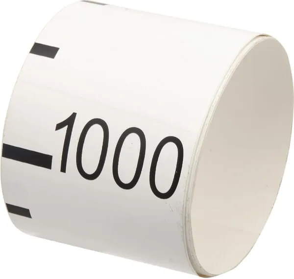 Nálepka stavu náplně 1000 l