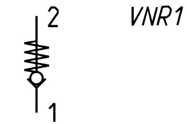 Zpětný ventil s vnitřním závitem typu VNR…