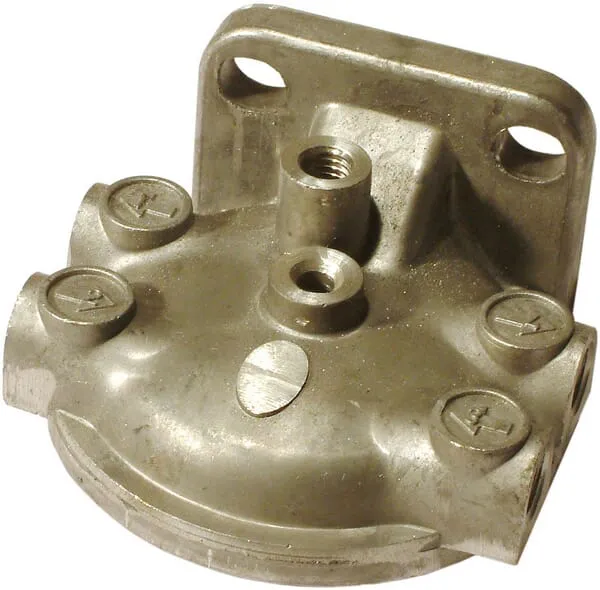 Hlava palivového filtru, jednotlivá