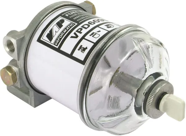 Jednoduchý palivový filtr sestava