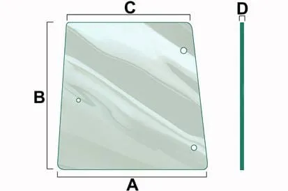 Boční okenní sklo