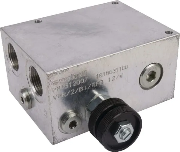 2cest.průtokový reg. ventil DA