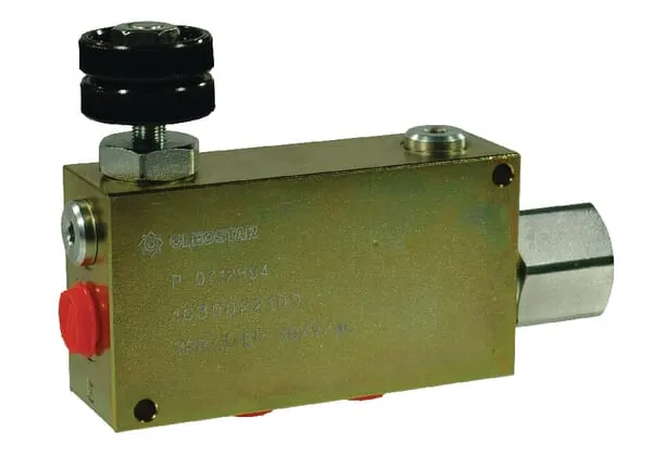 3 - cestný proudový regulační ventil, ocel