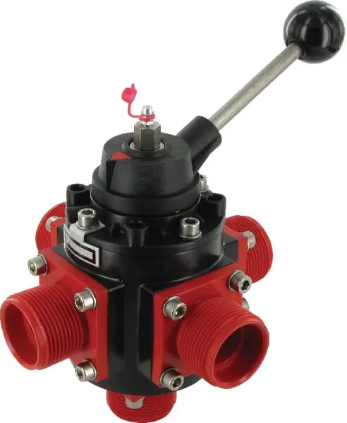 Kulový kohout 4/5-cestný 1 1/4"