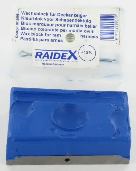 Návnad.blok Raidex kov modrý