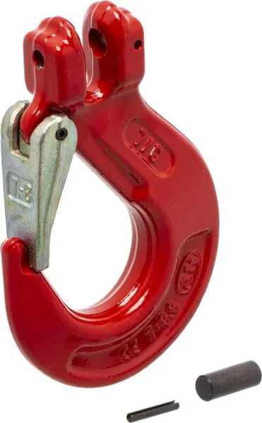 Závěsný hák + bezpečnostní svorka 7-8mm