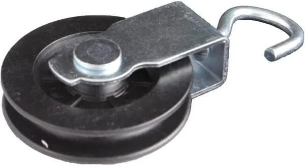 Kladky s otočným hákem, pozinkované