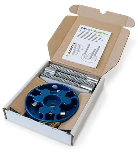 Držák kartáčů Weedgo!QuickPro 130x29mm, otvor 25,4/20/15,2mm