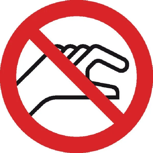 Příkazové a zákazové značky, Ochrana dýchání