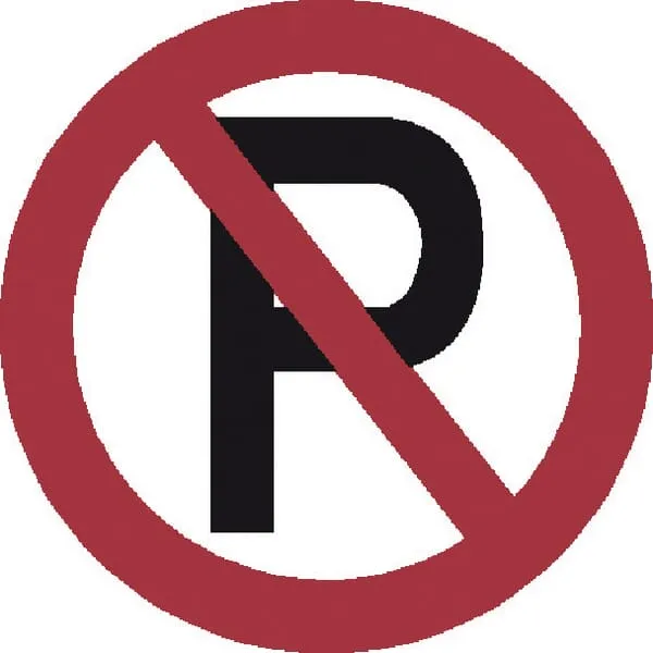 Příkazové a zákazové značky, Zákaz parkování