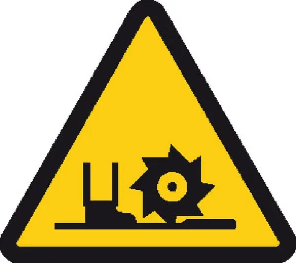 Příkazové a zákazové značky, Fréza